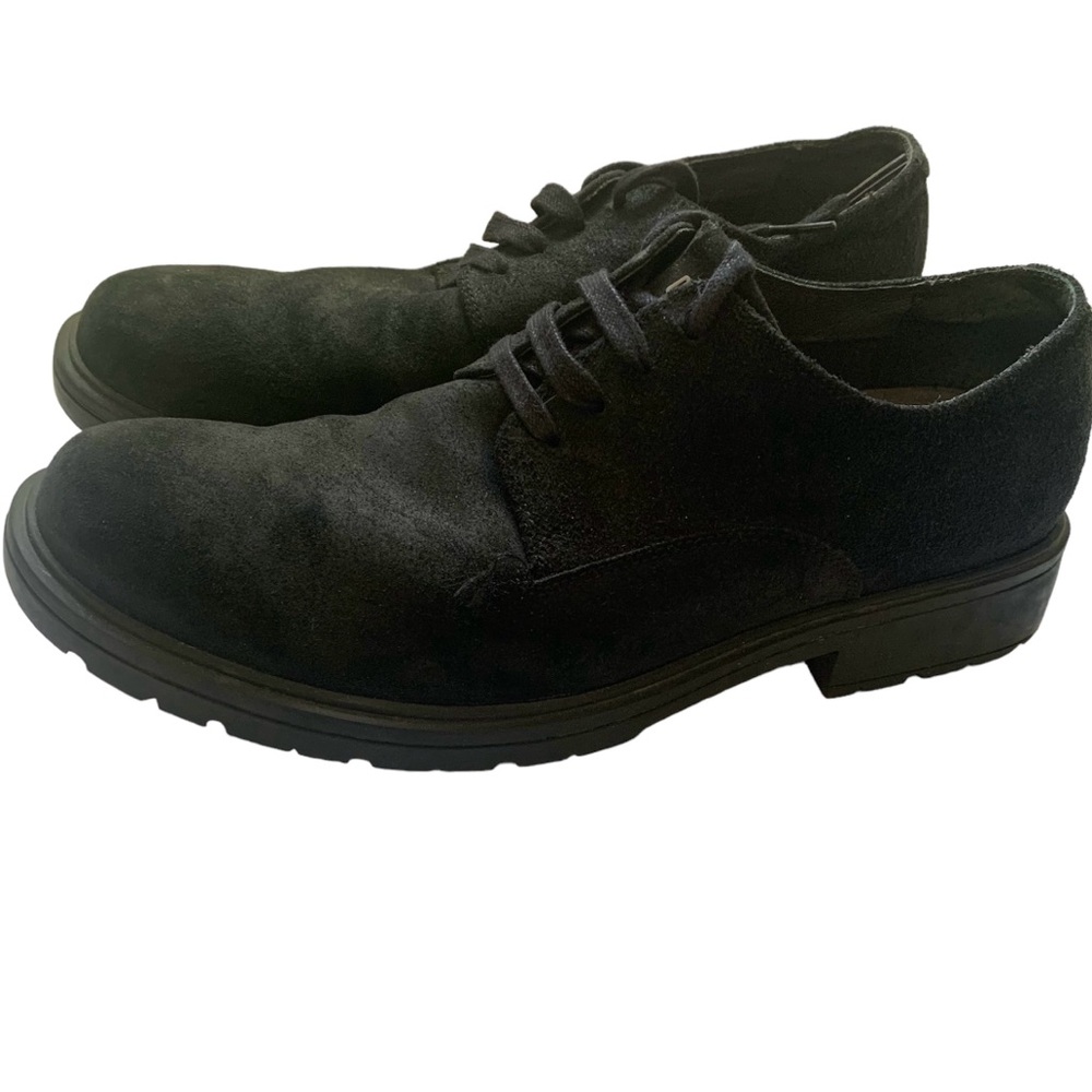 Camper Mil Black Suede Lace Up Men Size 9.5.
